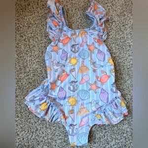 NWOT Girls Bums & Roses Swimsuit